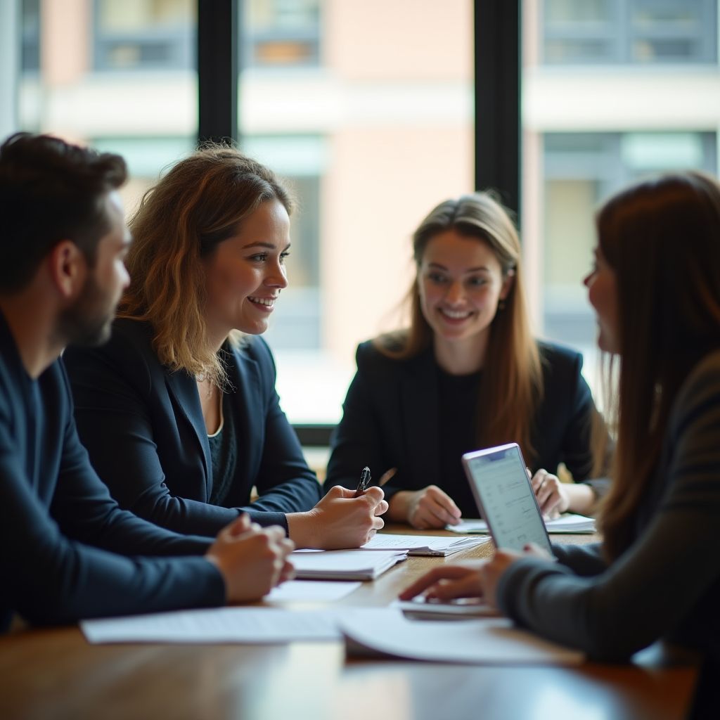 Corporate Team Success